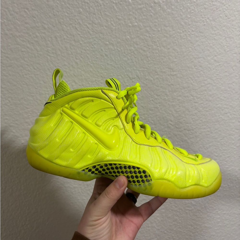Nike Neon Yellow Foamposite